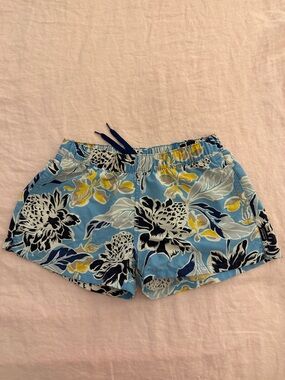 Patagonia barely baggies nylon shorts floral unlined